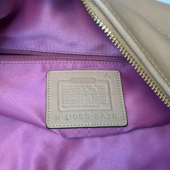 Coach Soho Studded Leather Tassel Hobo Bag - Picture 8 of 9